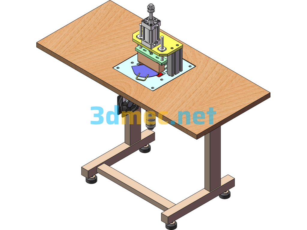 Manual N95 Sealing Machine - 3D Model SolidWorks Free Download