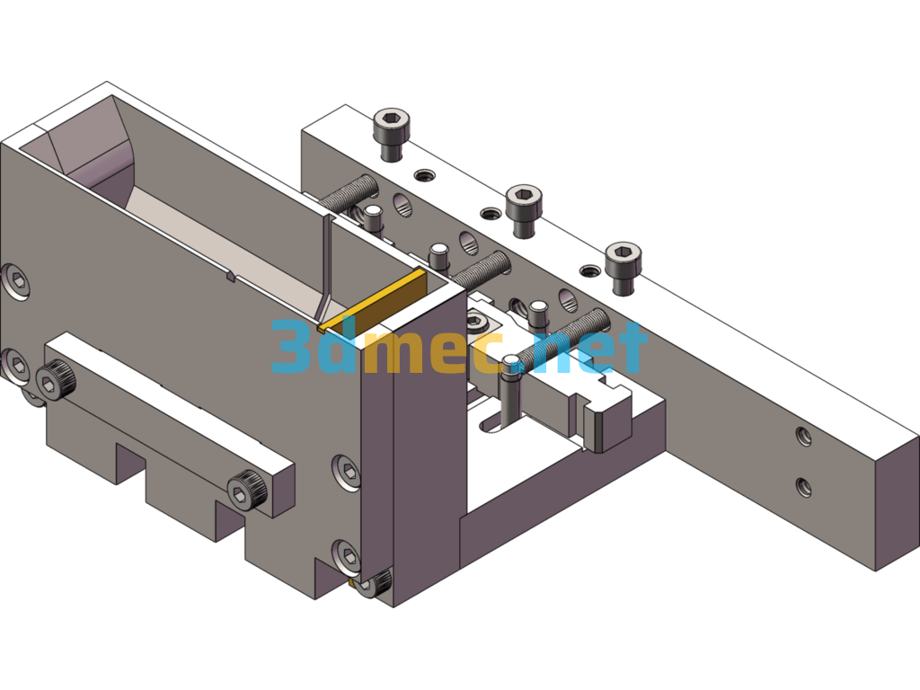 Acupuncture Needle Embryo Divider - 3D Model SolidWorks Free Download