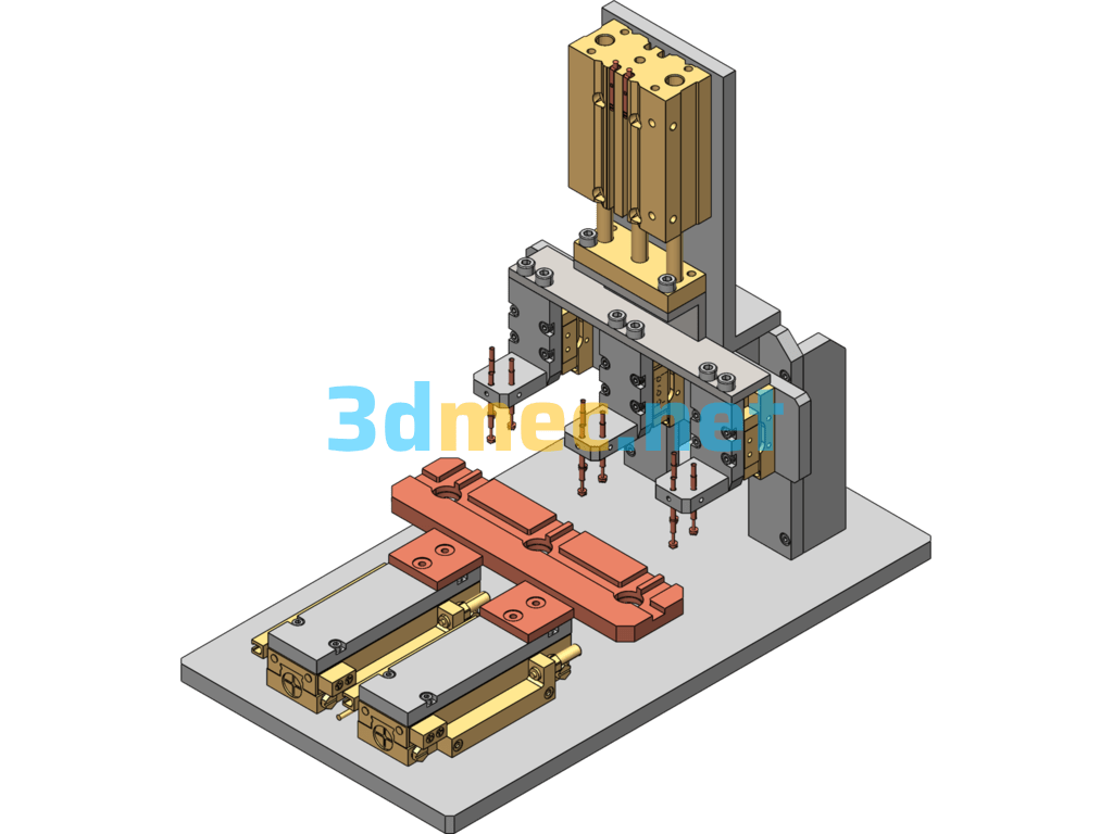 Battery Testing Equipment - 3D Model SolidWorks Free Download