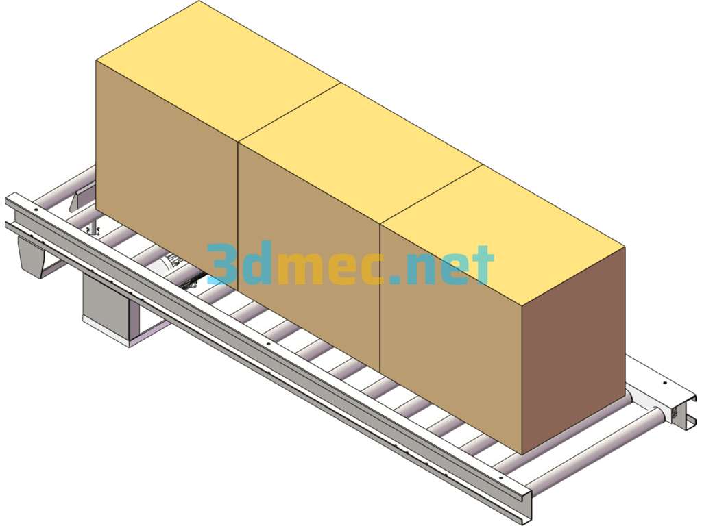 Heavy Load Lift - 3D Model SolidWorks Free Download