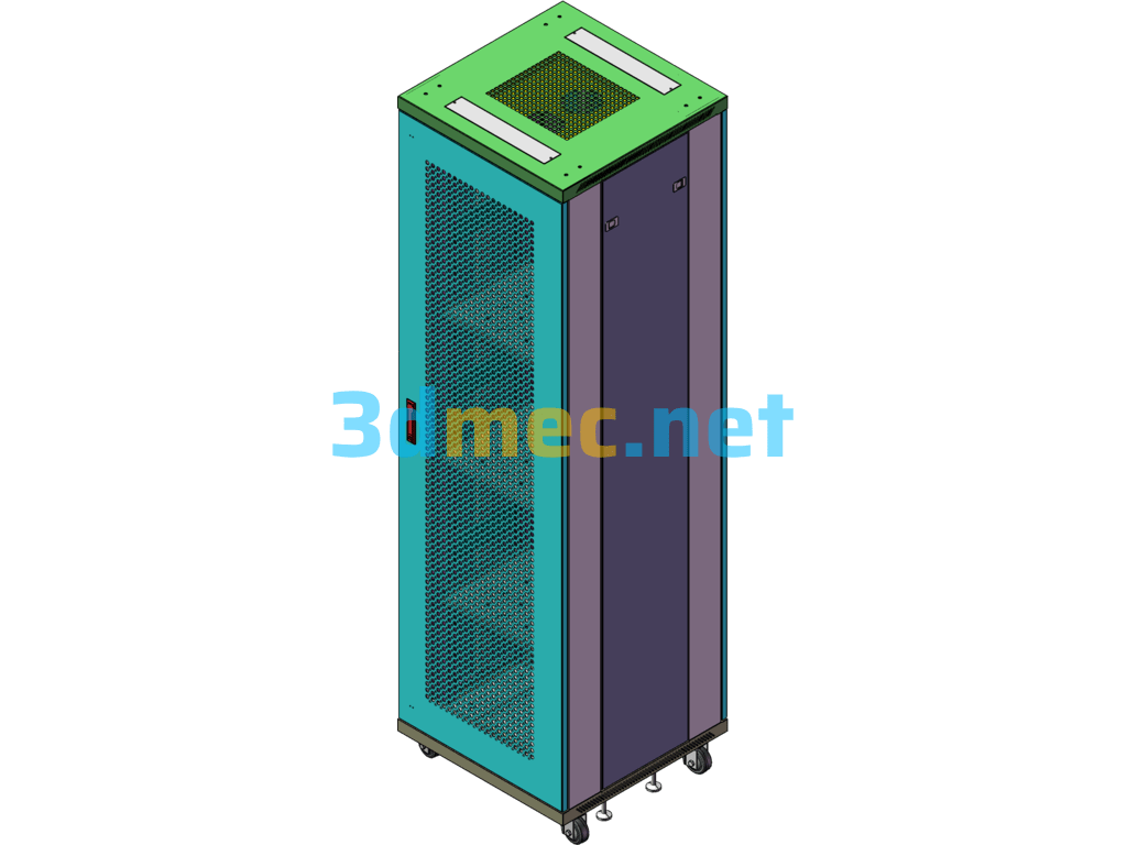 Electric Cabinet - 3D Model SolidWorks Free Download