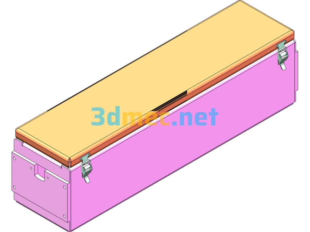 Downhole Water Tank - 3D Model SolidWorks Free Download