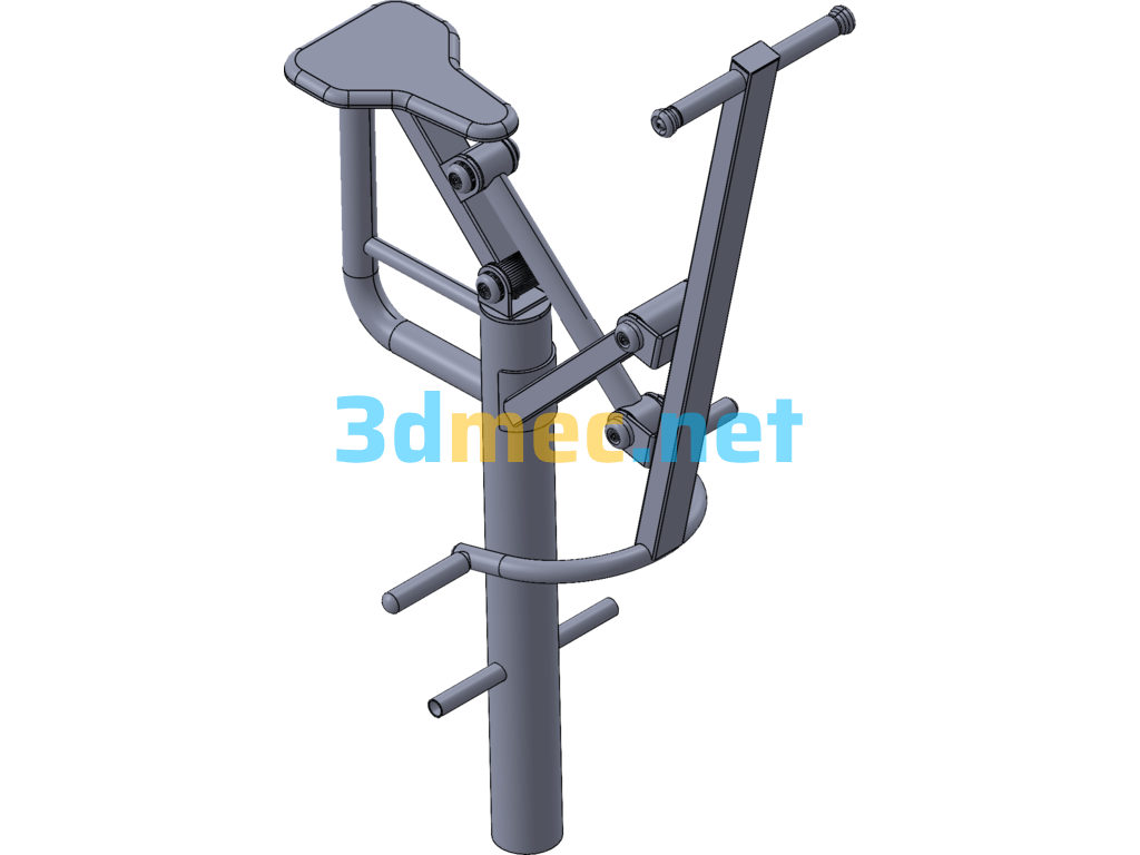 Outdoor Horse Riding Equipment - 3D Model SolidWorks Free Download