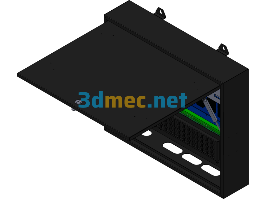 Data Room Prototype - 3D Model SolidWorks Free Download