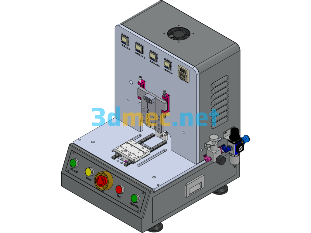 General Equipment For Pressure Holding Fixtures (Including DFM) - 3D Model SolidWorks Free Download