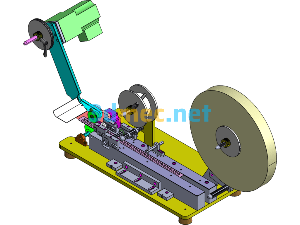 Automatic Material Loader (Produced Including DFM, BOM) - 3D Model SolidWorks Free Download