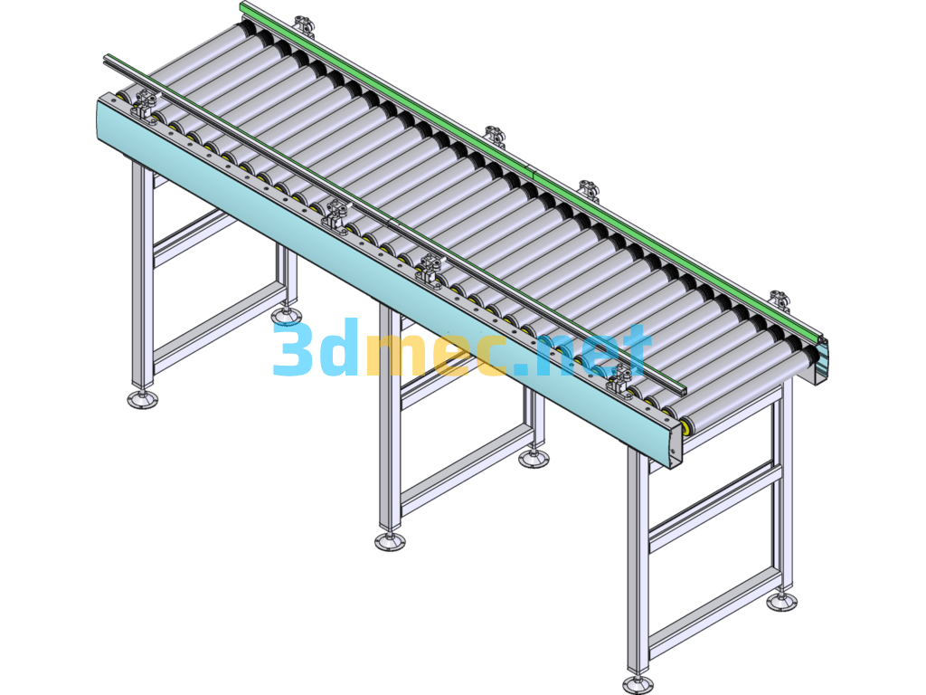 Electric Drum Line - 3D Model SolidWorks Free Download