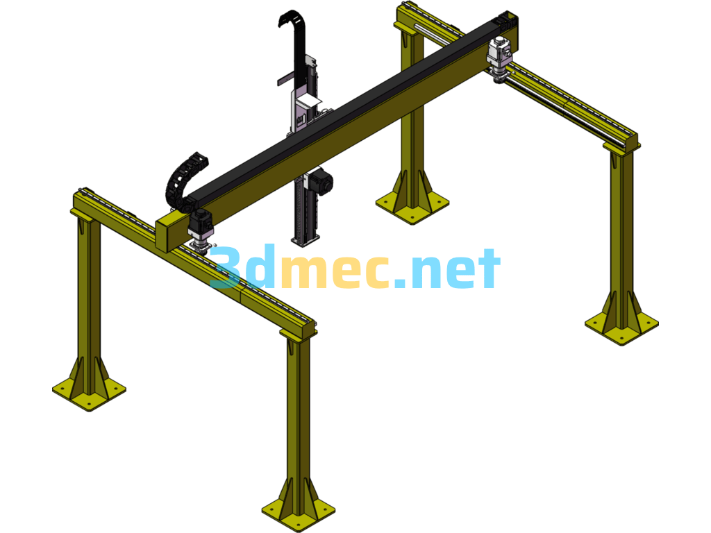 TE-Truss Manipulator - 3D Model SolidWorks Free Download