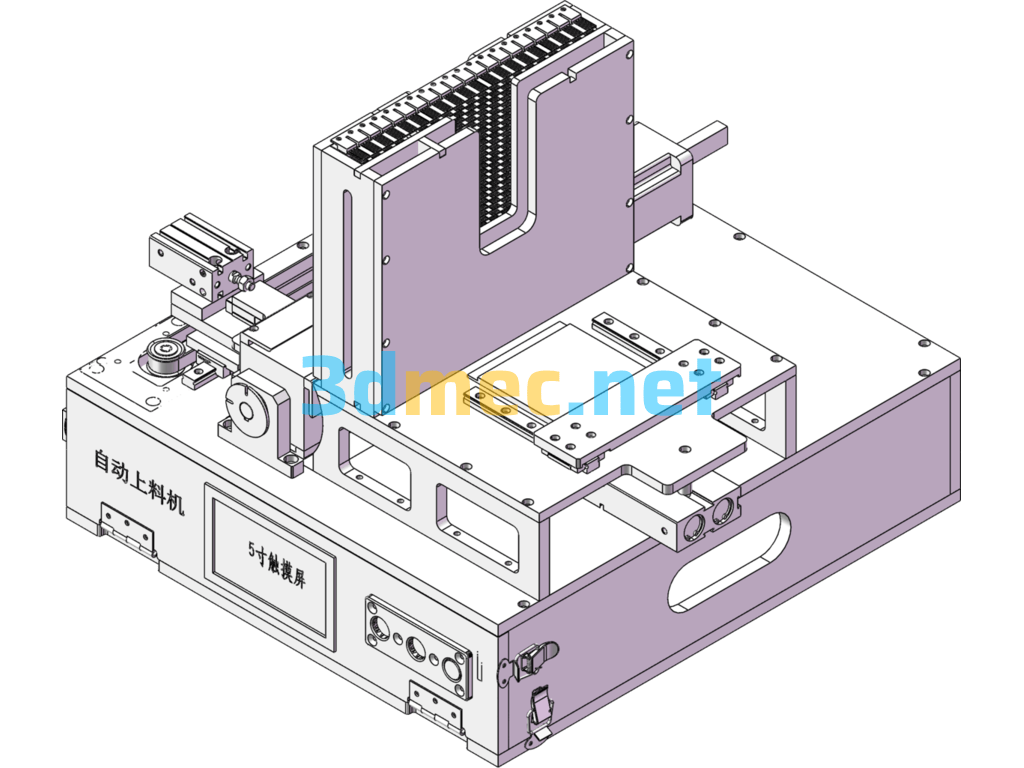 Electronic Component Automatic Feeder - 3D Model SolidWorks Free Download