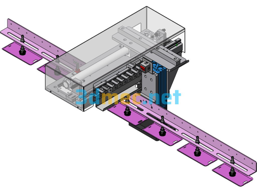 Feeding Mechanism - 3D Model SolidWorks Free Download