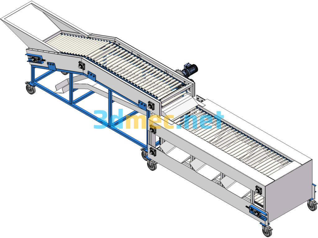 Tomato Sorting Machine - 3D Model SolidWorks Free Download