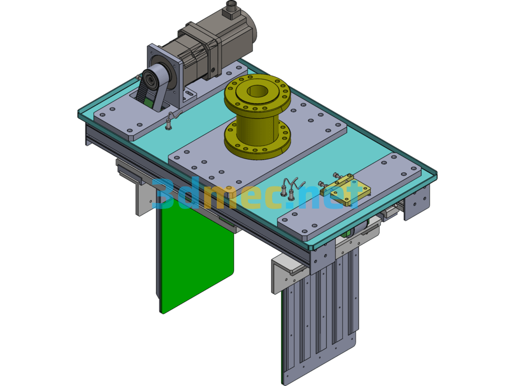 Robotic Arm Gripper-Servo Control - 3D Model SolidWorks Free Download