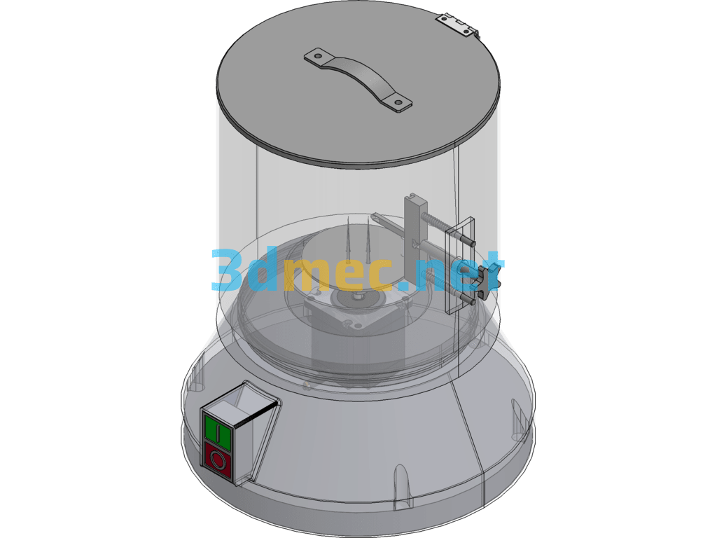 Fruit Peeling Machine - 3D Model SolidWorks Free Download