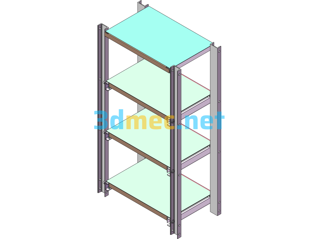 Mold Rack - 3D Model SolidWorks Free Download