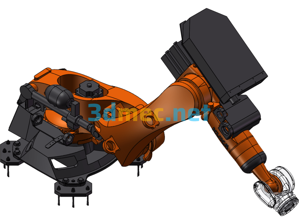 KUKA KR210 Withoutline - 3D Model SolidWorks Free Download