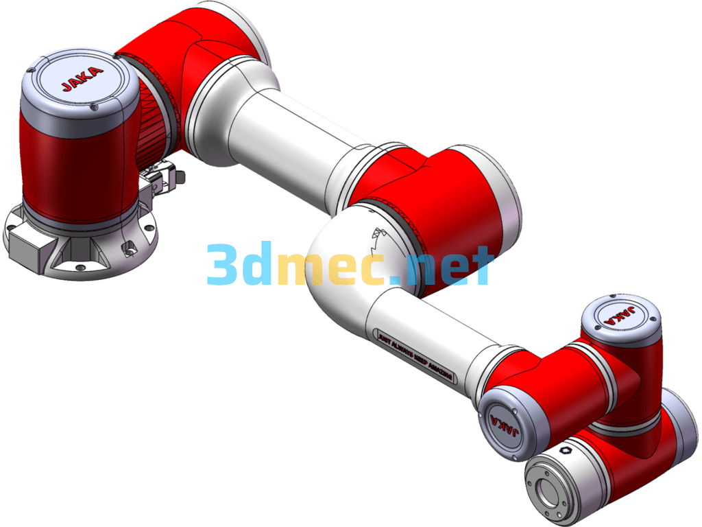 Robotic Arm Load 7kg ZU7 V2.5 - 3D Model SolidWorks Free Download