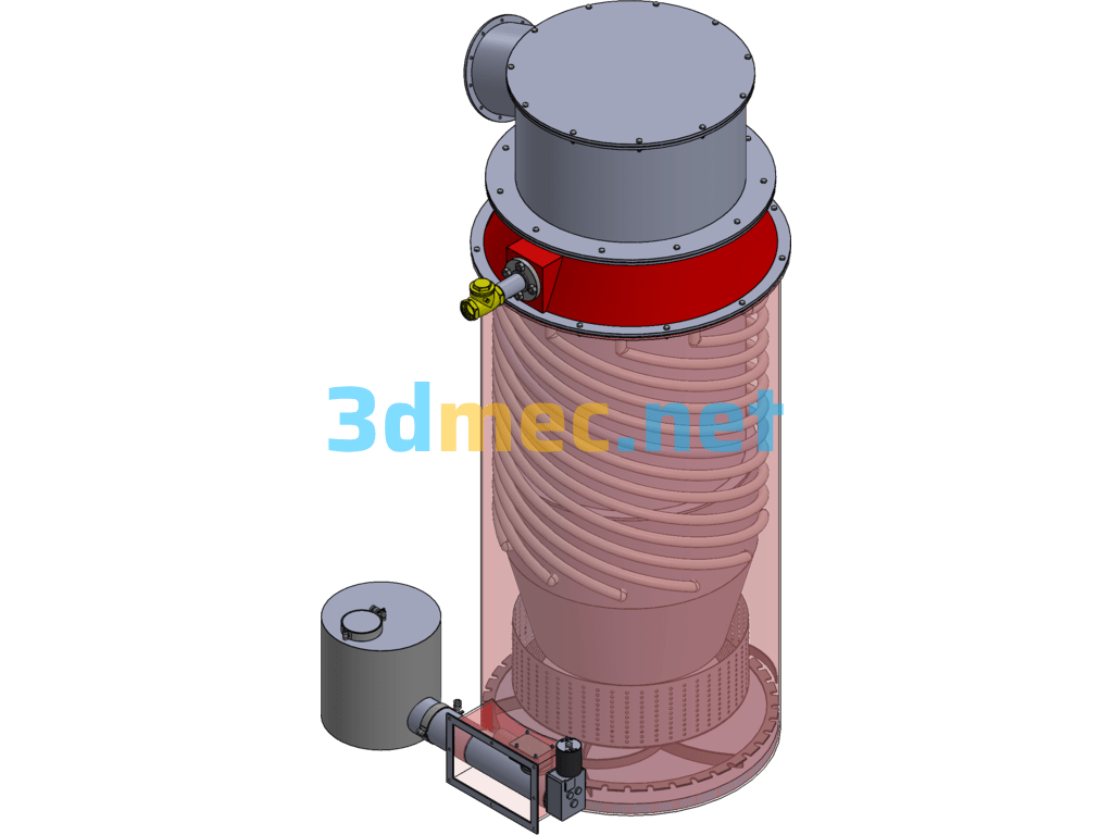 GEK Gasifier - 3D Model SolidWorks Free Download