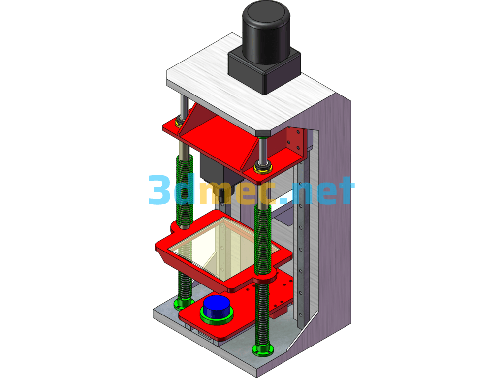 Glass Inspection Machine - 3D Model SolidWorks Free Download