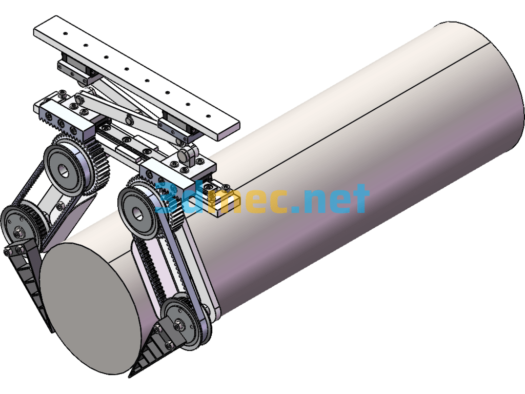 Tube Clamp 3D Model - 3D Model SolidWorks Free Download