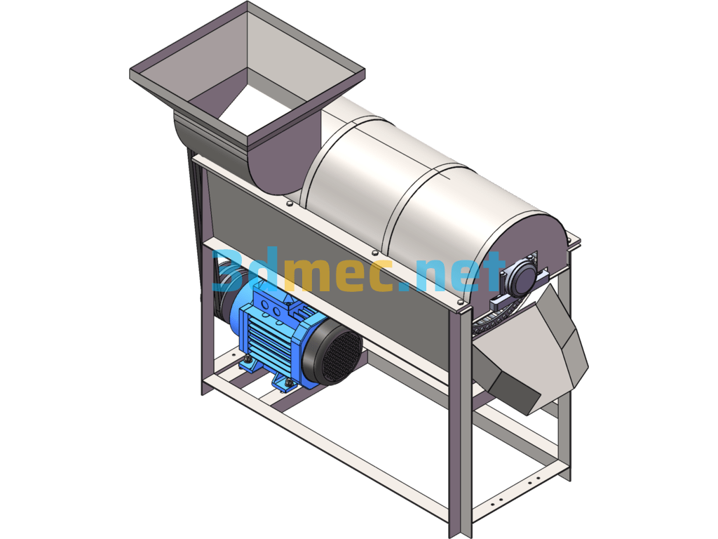 Corn Thresher - 3D Model SolidWorks Free Download