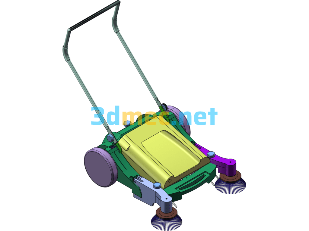 Lawn Trimmer - 3D Model SolidWorks Free Download