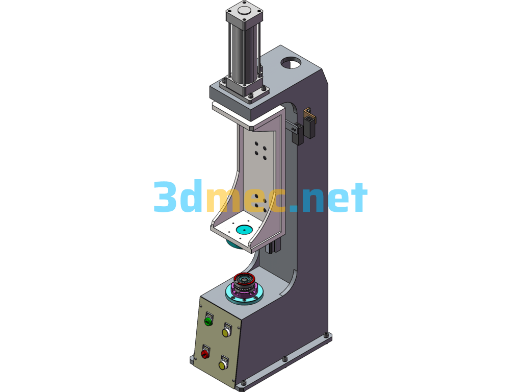 Bearing Thickness Measurement And Re-Inspection Machine - 3D Model SolidWorks Free Download