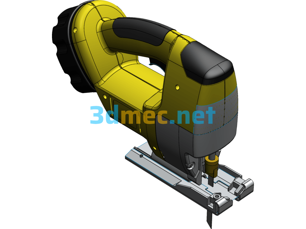 Jig Saw - 3D Model SolidWorks Free Download