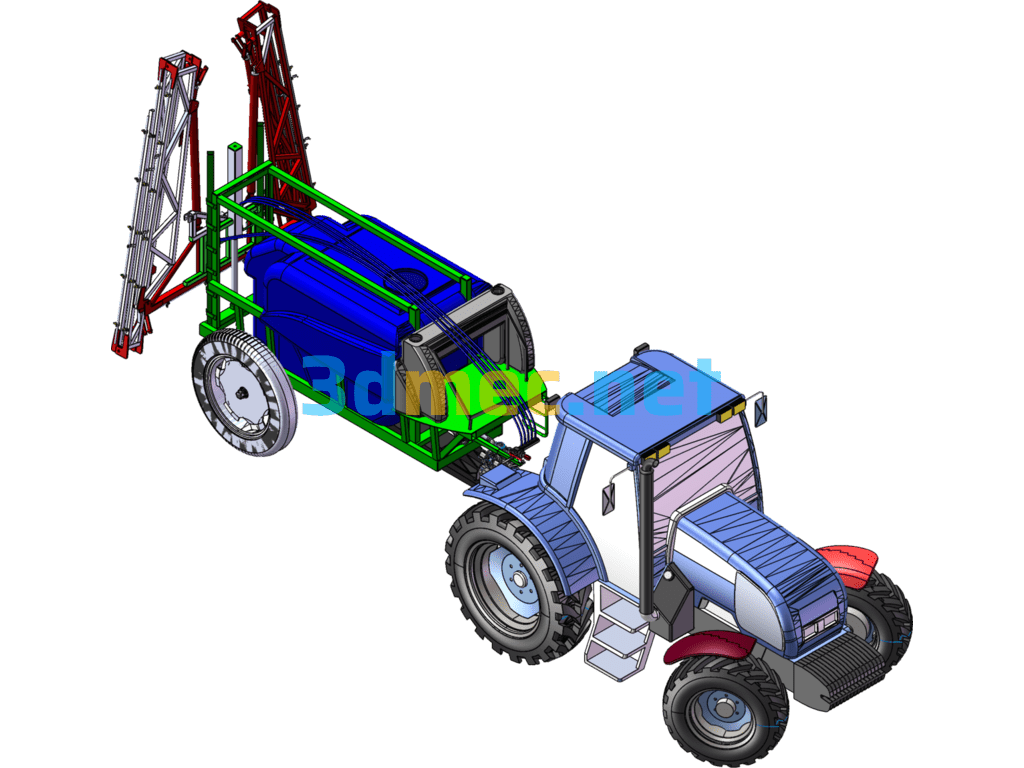 Sprayer - 3D Model Exported Free Download