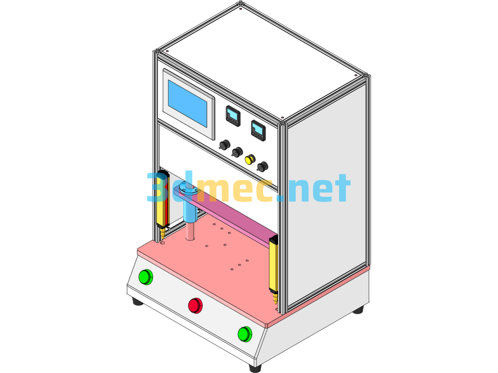 Servo Press - 3D Model SolidWorks Free Download