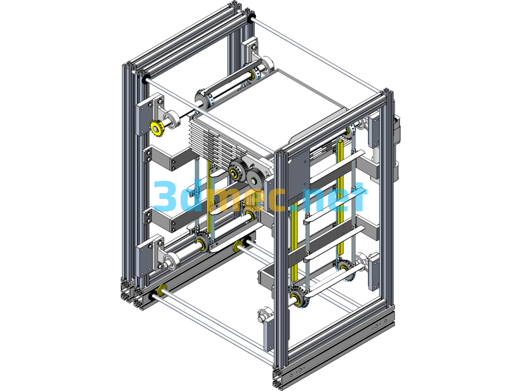 Adjustable Circulation Lift - 3D Model SolidWorks Free Download