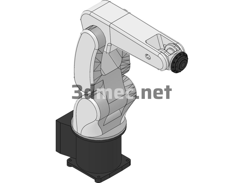 Robot, Manipulator - 3D Model SolidWorks Free Download