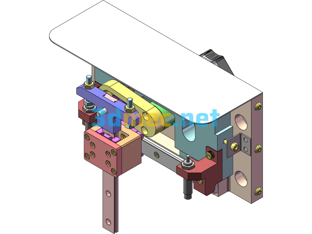 Fast Picker (Accuracy Up To 0.01) Fast Manipulator - 3D Model SolidWorks Free Download