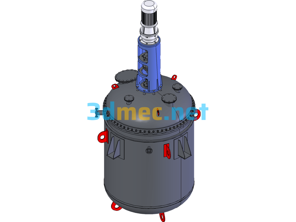 Reactor - 3D Model SolidWorks Free Download