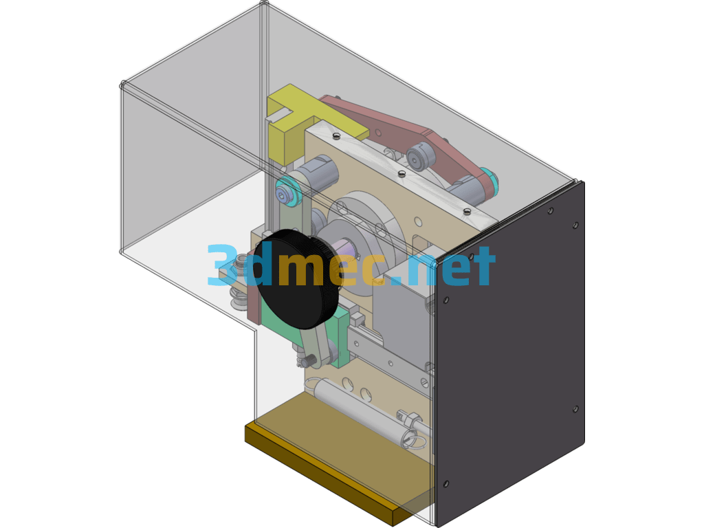 N-Type Track Cam Manipulator - 3D Model SolidWorks Free Download