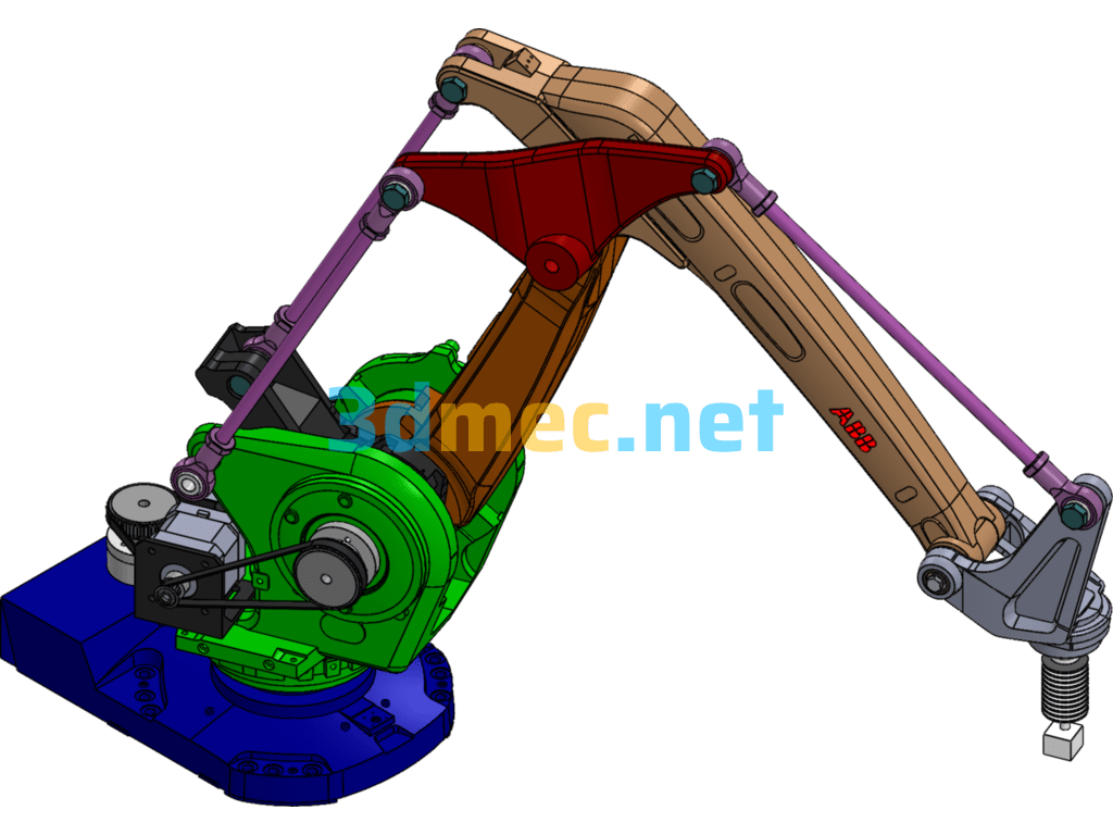 3D Printing Robot Arm 760 (ABB IRB 760 ROBOT) - 3D Model SolidWorks Free Download