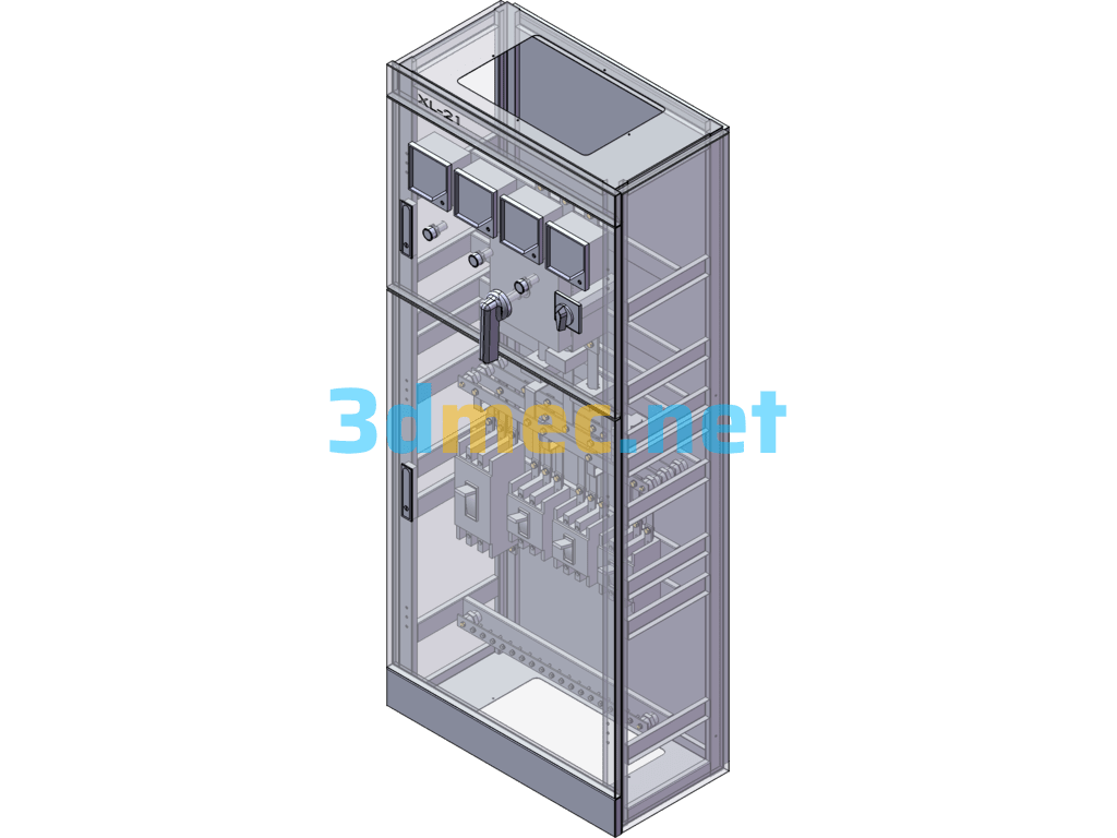 1700x700x370 Distribution Box (Certified) 3D Model (SolidWorks Design, Sldprt/Sldasm Files Provided) - 3D Model SolidWorks Free Download