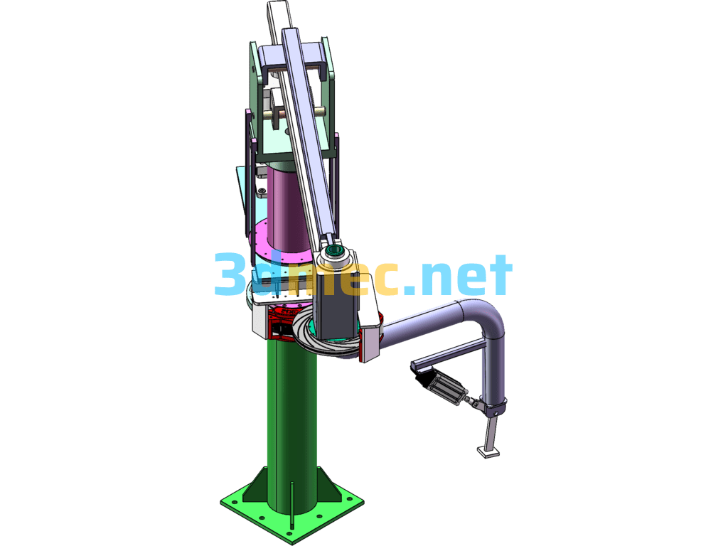 Power Manipulator - 3D Model SolidWorks Free Download