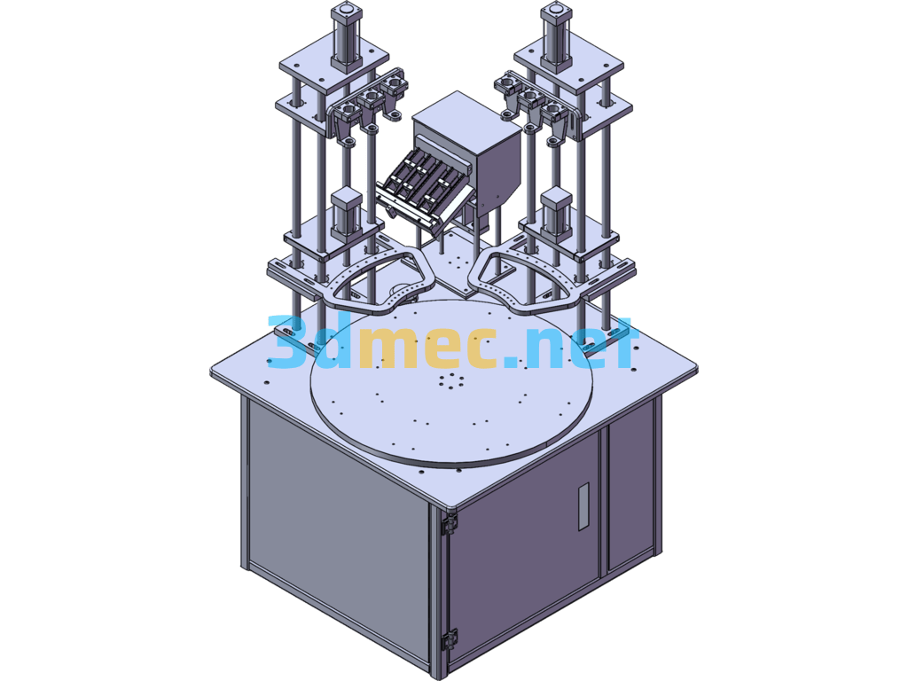 A Screw Machine Model - 3D Model SolidWorks Free Download