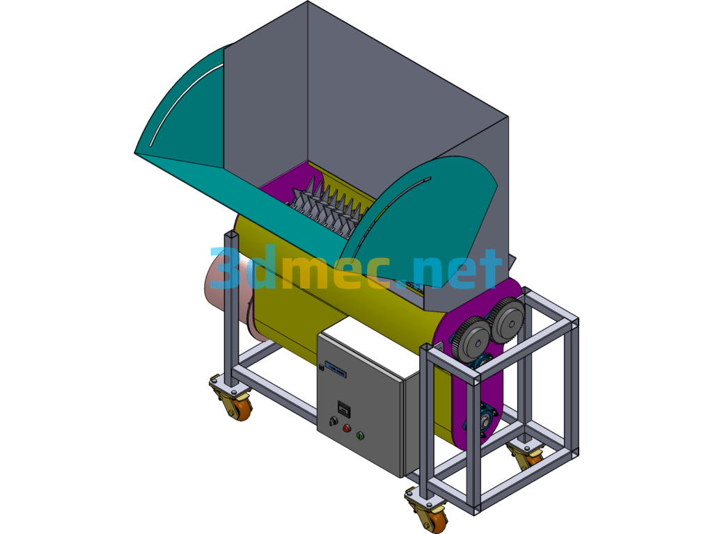 Insulation Machine Equipment - 3D Model SolidWorks Free Download