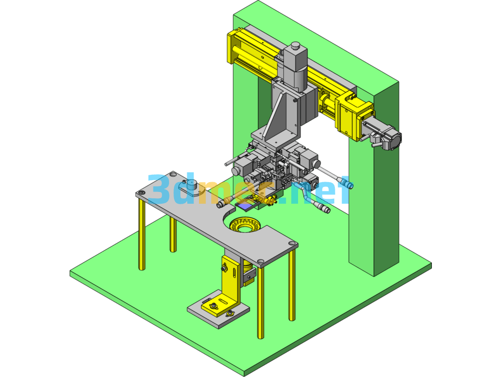 Electronic Assembly Equipment Drawings - 3D Model SolidWorks Free Download