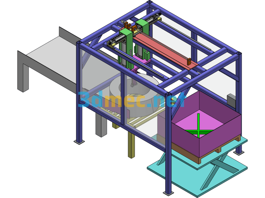 SKF Bearing Automatic Handling - 3D Model SolidWorks Free Download