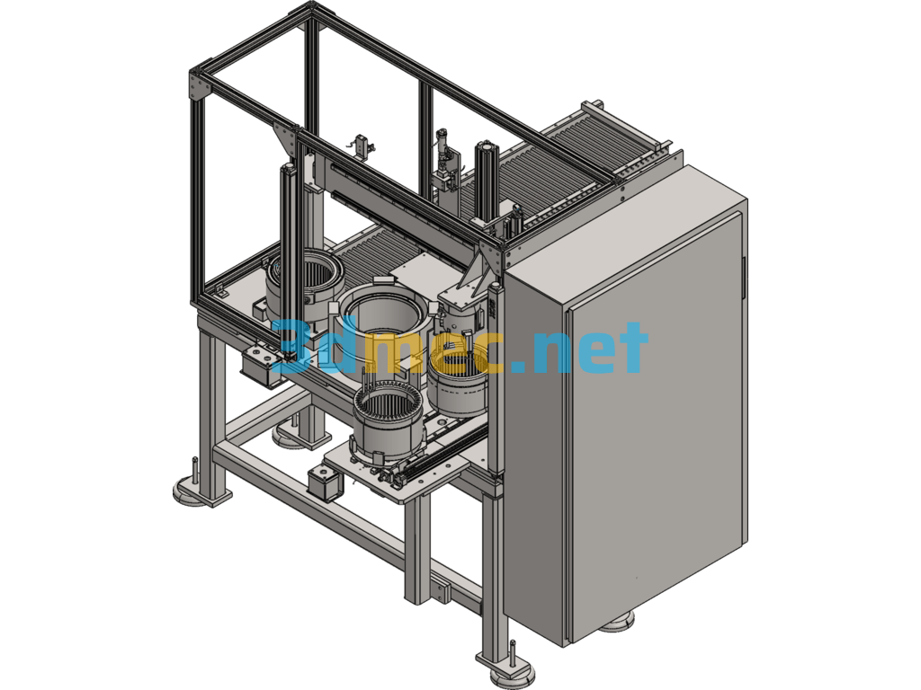 Non-Standard Automation Equipment - 3D Model SolidWorks Free Download