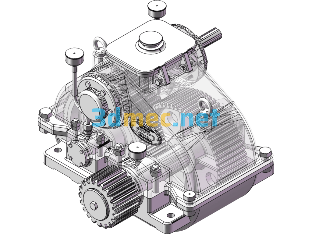 Gear Reducer 3d Model - 3D Model SolidWorks Free Download