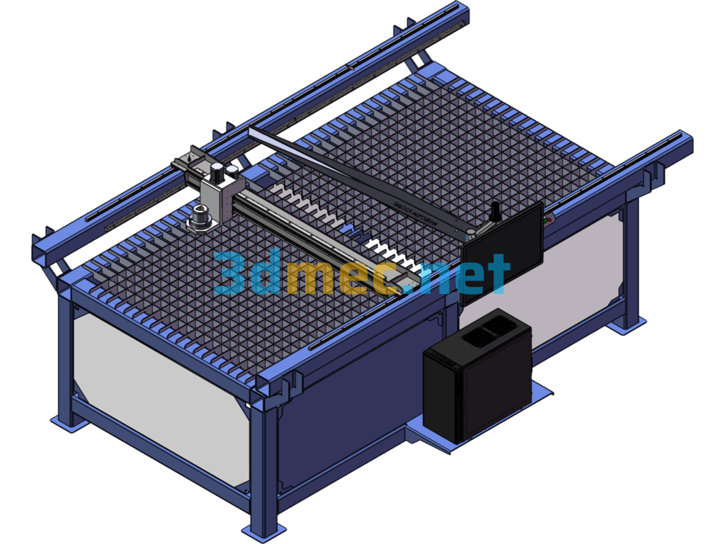 CNC - 3D Model SolidWorks Free Download