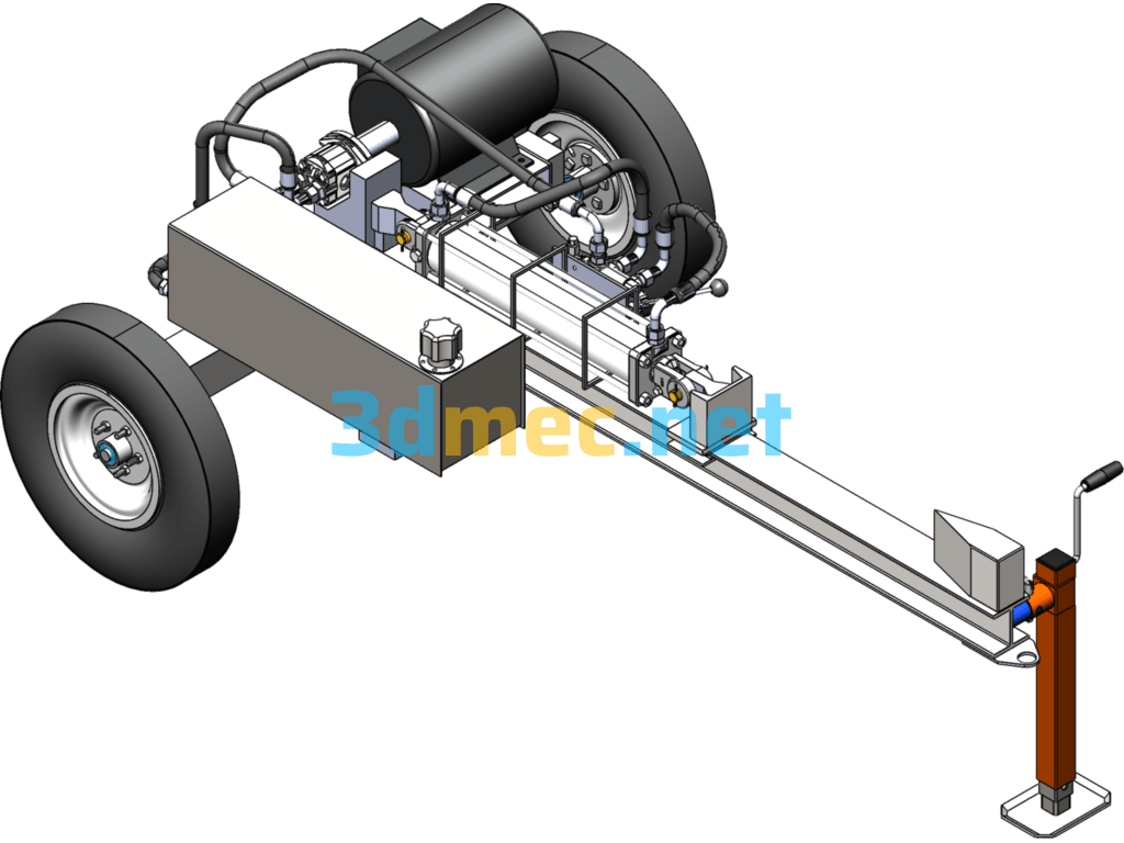 Hydraulic Distributor - 3D Model SolidWorks Free Download