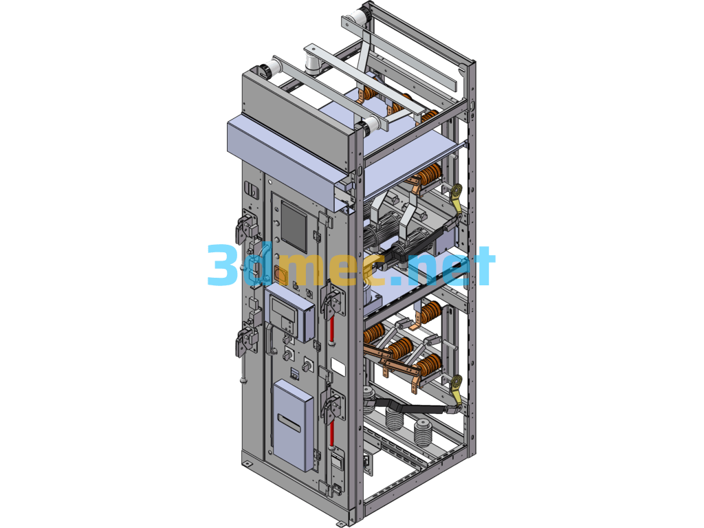 6-10 KV Power Switch Cabinet 3D Model - 3D Model SolidWorks Free Download