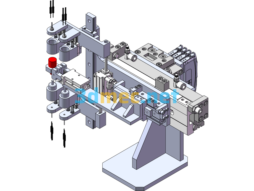 Measuring Fixture 3d Model - 3D Model SolidWorks Free Download