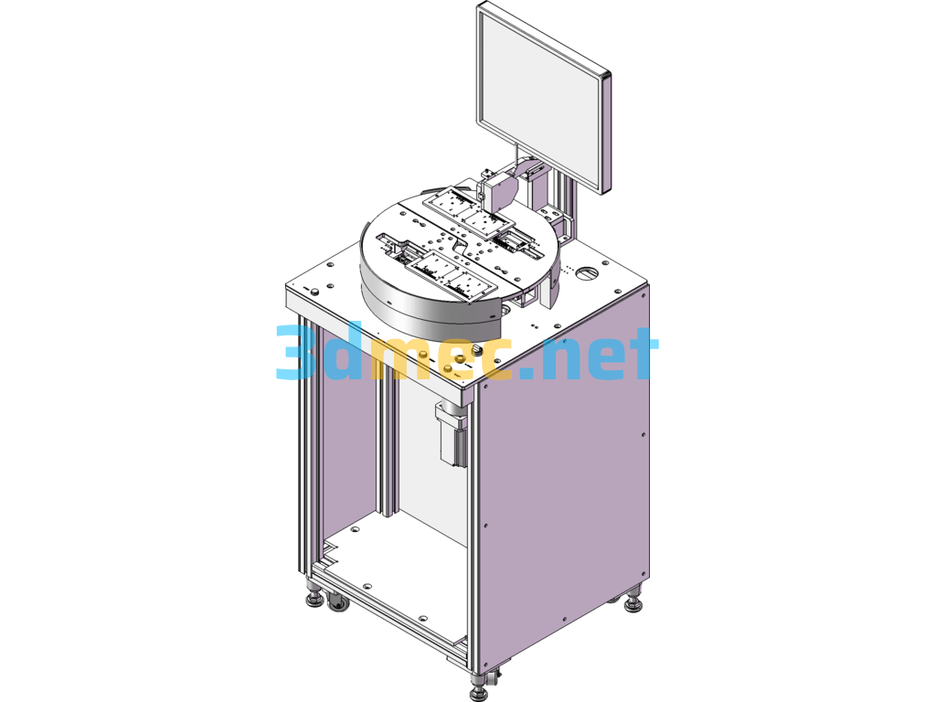 PCB Measurement And Testing Machine - 3D Model SolidWorks Free Download