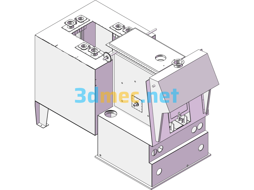 A Set Of Furnace Models - 3D Model SolidWorks Free Download