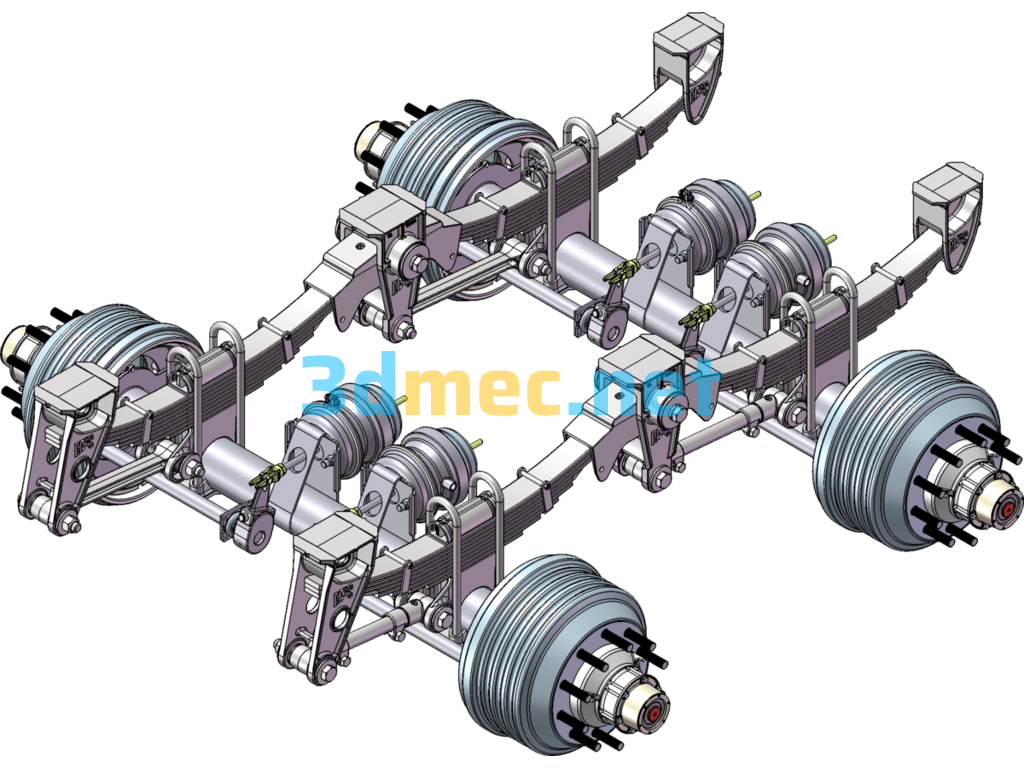 Car Suspension 3D Model - 3D Model SolidWorks Free Download